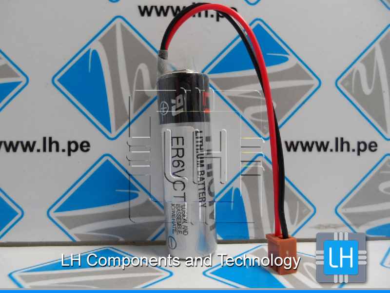 ER6VCT    Bateria Lithium 3.6V, Panasonic PLC Robot - Industrial