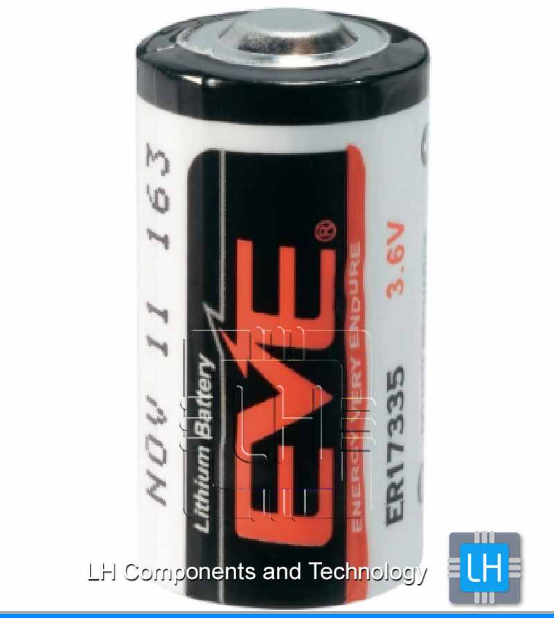 EVE ER17335       Batería Lithium ER17335, 2/3A, 3.6V, 2100mAh