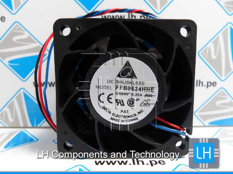 FFB0624HHE-R00       Fan 24VDC, 0.20A, 60x60x38mm