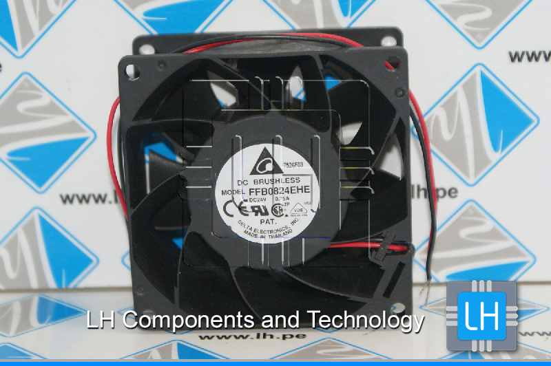 FFB0824EHE      FAN AXIAL 80X38MM 24VDC WIRE