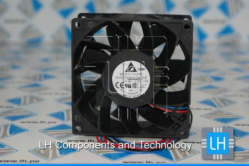 FFB0924EHE-R00            Ventilador Axial DC, 92x92x38mm, 24VDC, con 3 cables