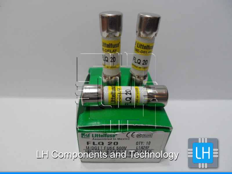 FLQ20 Fuse, 20A, 500VAC , M, Time Delay