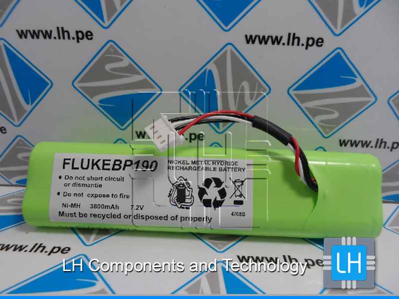 FLUKEBP190         Batería Pack NiMH 3800mAh (7.2V)