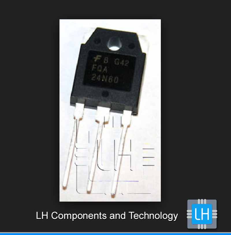 FQA24N60      Transistor: N-MOSFET; unipolar; 600V; 14,9A; 310W; TO3PN; QFET