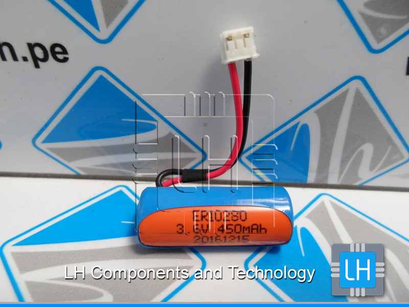 ER10280  Batería PLC lithium 3.6V con conector