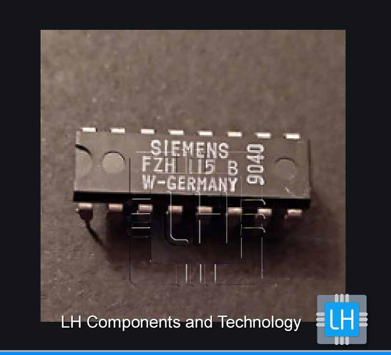 FZH115            Tesla 2-input NAND-function logic gate IC fzh115 Clone