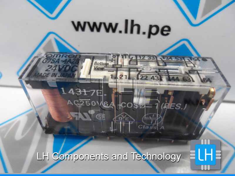 G7SA-4A2B-DC24       Relay de seguridad 24DC, 4PST-NO