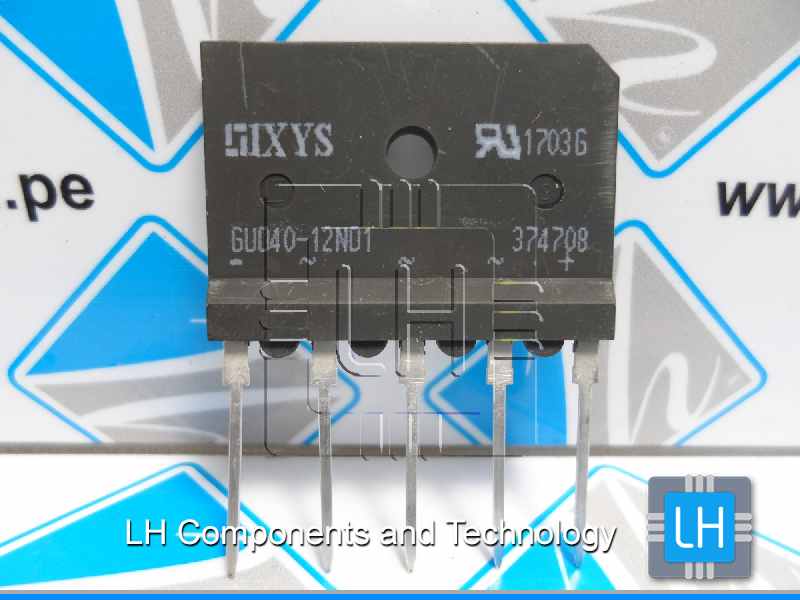 GUO40-12NO1      Rectificadores en puente 40 Amps 1200V