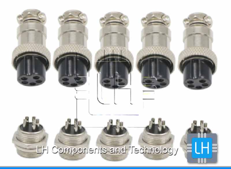 GX12-2           Conector de enchufe de aviación, 10 pares, conector de cable de metal macho y hembra