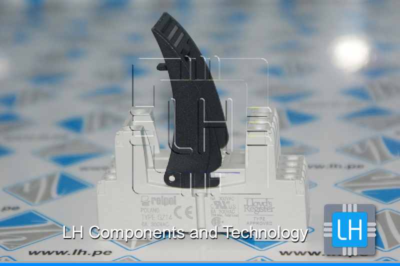 GZT4 GZT4-0035 GZT4-0040               Base Para Relay 14 Pines, + placa descriptiva + agarre, 6A, 250VCA