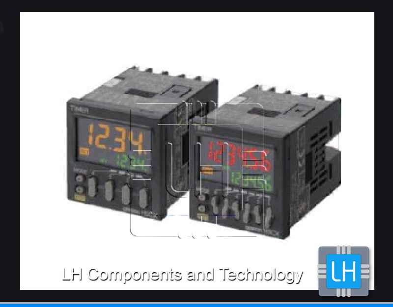 H5CX-AD-N AC24/DC12-24       Relay; E-Mech; Timing; Multi-Function; Cur-Rtg 5A; Ctrl-V 24/12-24AC/DC