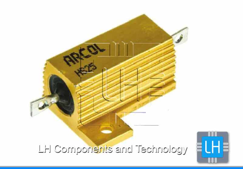 HS10-3R3J            Resistencia bobinado, con radiador, atornillado, 3.3Ω, 10W