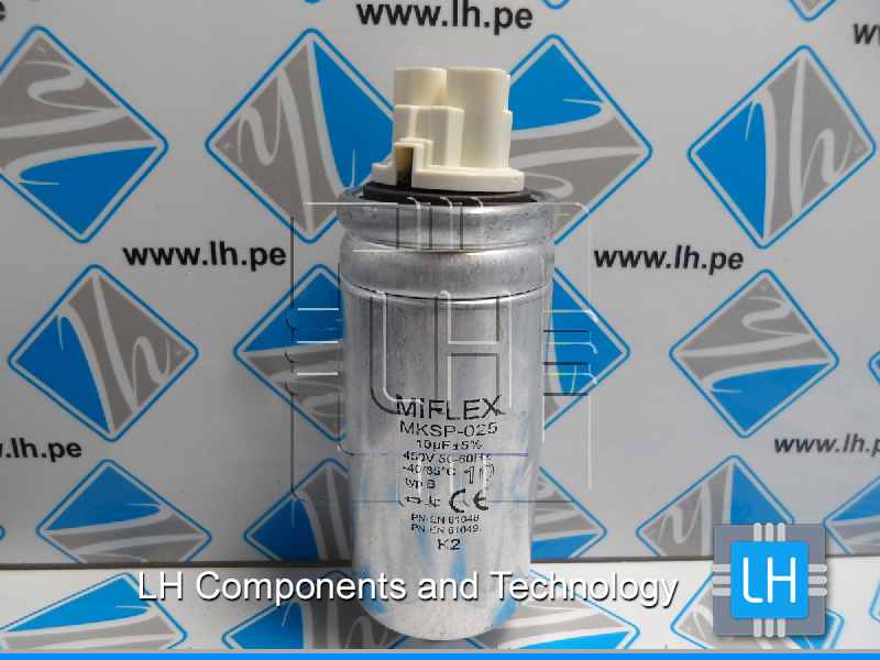 I140V610I-D MKSP-025        Condensador para lámparas de descarga 10uF, 450V