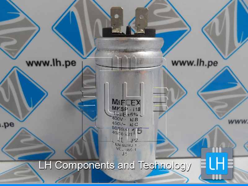 I18UV615I-A1 -5% MKSPI18-15UF/450V           Condensador para motor de trabajo