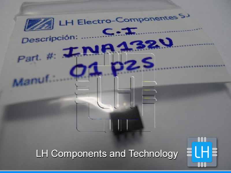 INA132U  Amplificadores diferenciales Low Pwr Single-Supply