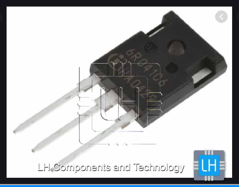 IPW60R041C6FKSA1          Transistor N-MOSFET, unipolar, 600V, 77.5A, 481W