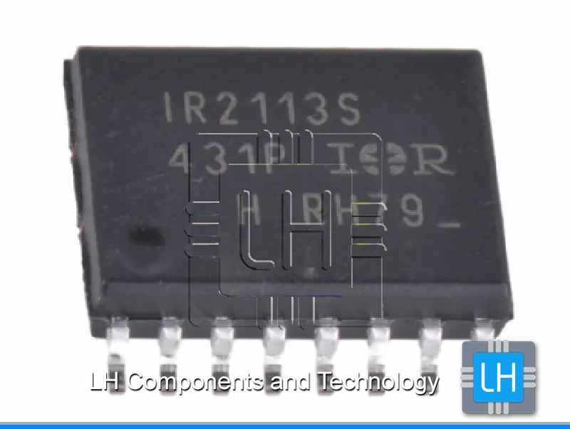 IR2110SPBF          Driver, medio puente MOSFET, SO16-W, 2A, 1.25W, 500V