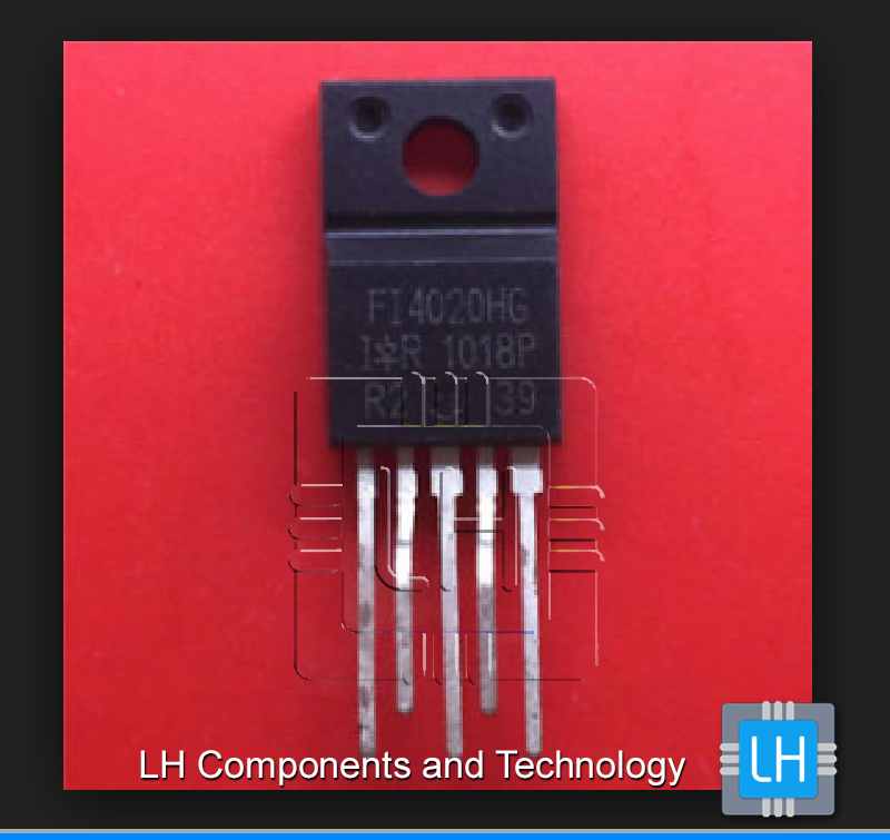 IRFI4020H-117P           Transistor: N-MOSFET x2; unipolar; 200V; 9,1A; 21W; TO220FP-5