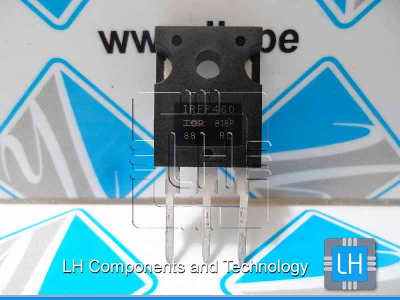 IRFP460PBF             Transistor N-MOSFET, 500V, 13A, unipolar, 280W