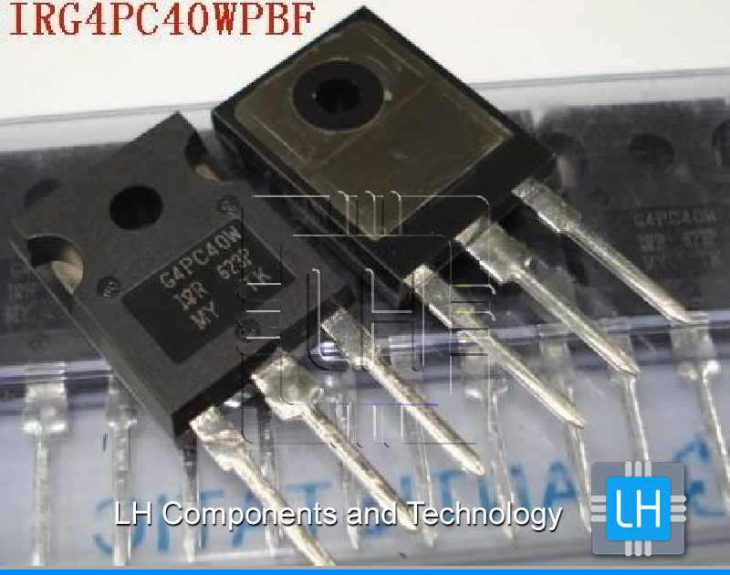 IRG4PC40WPBF       Transistor IGBT; 40A, 600V,  160W; TO247AC