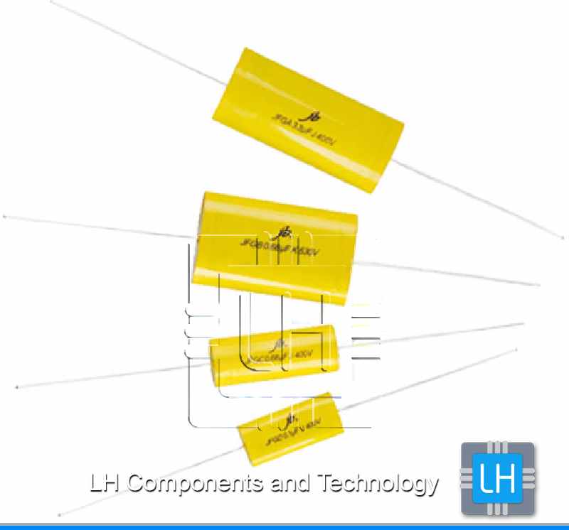 JFGC 0.22uf             Capacitor de polipropileno 0.22uF, 630VAC, ±5%, 12x20.5mm