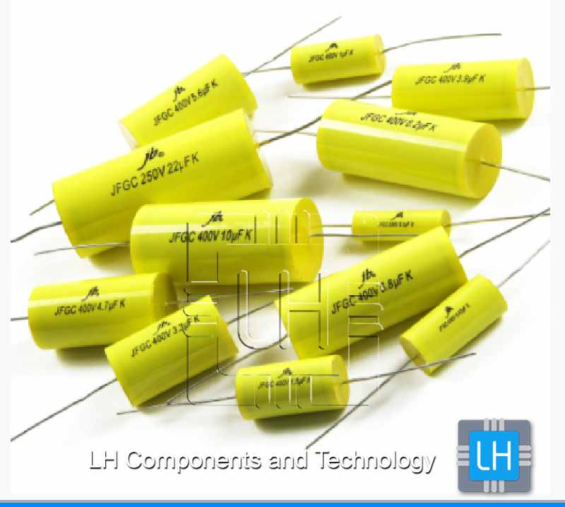 JFGC                Capacitor de polipropileno 2.2uF, 400V, 14.5x32mm