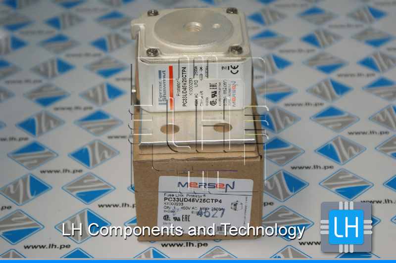 K1000233 PC33UD45V25CTP4              Fusible Ultrarrápido 4,5 URD 33 TTPLAF 2500, 2500Amp. 450VAC FERRAZ SHAWMUT