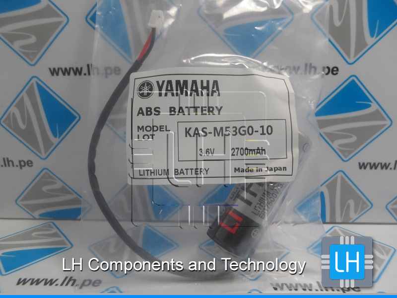 KAS-M53G0-10 ER17500V/3.6V      Yamaha PLC Programmable Logic Controller Battery Replacements