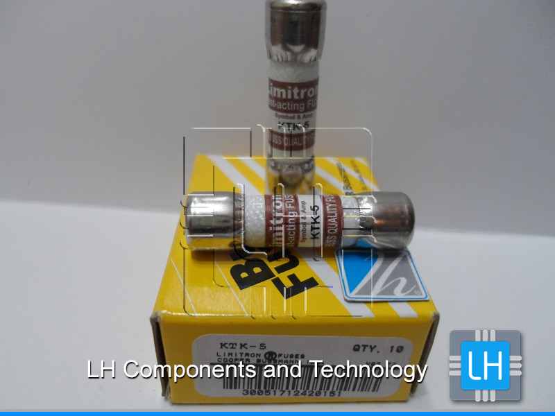 KTK-5         Fuses 600VAC 5A Fast Acting