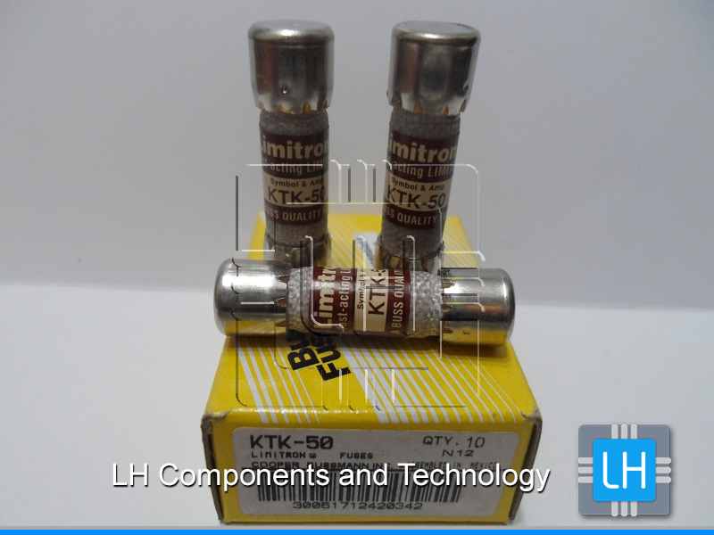 KTK-50  Fuses 600VAC 50A Fast Acting Limitron