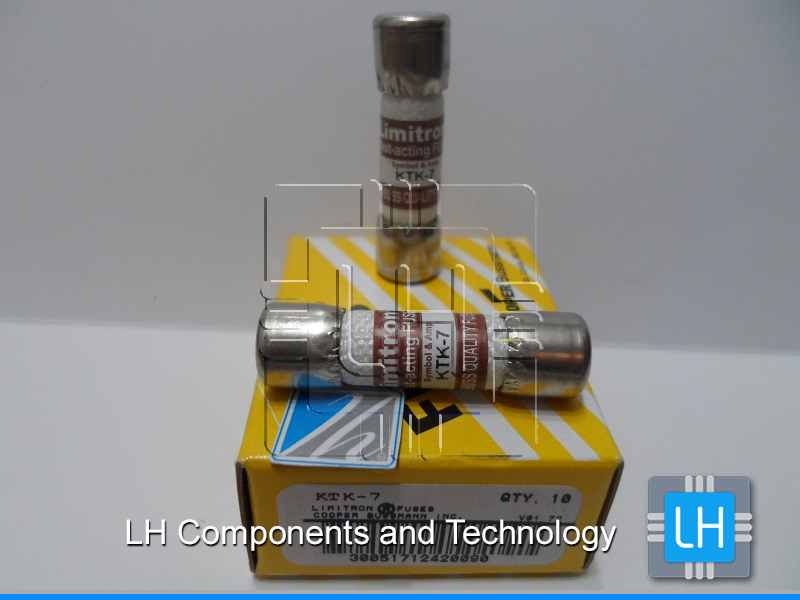 KTK-7 Fuses 600VAC 7A Fast Acting Limitron