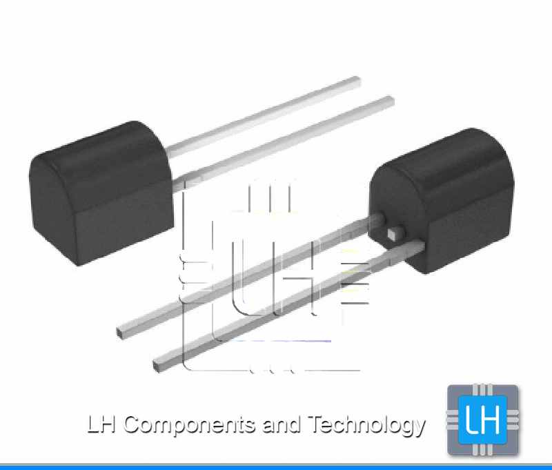 KTY81/210.112             Sensor de temperatura 10ma, 1.98kΩ, THT