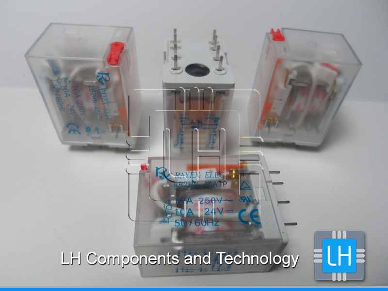 LB2HN-48ATP   Relé electromagnético; DPDT; Uinductor:48VCA; 10A