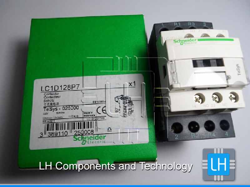 LC1D128P7     Contactor, Resistive Load 230VAC