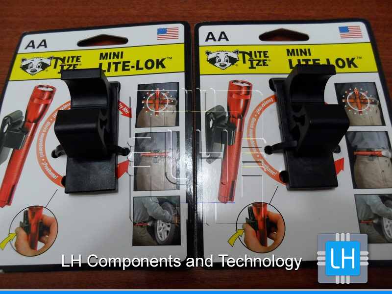 NLL-07-AA   Mini Lite Lok Flash Light Holder w/ Belt Clip for AA