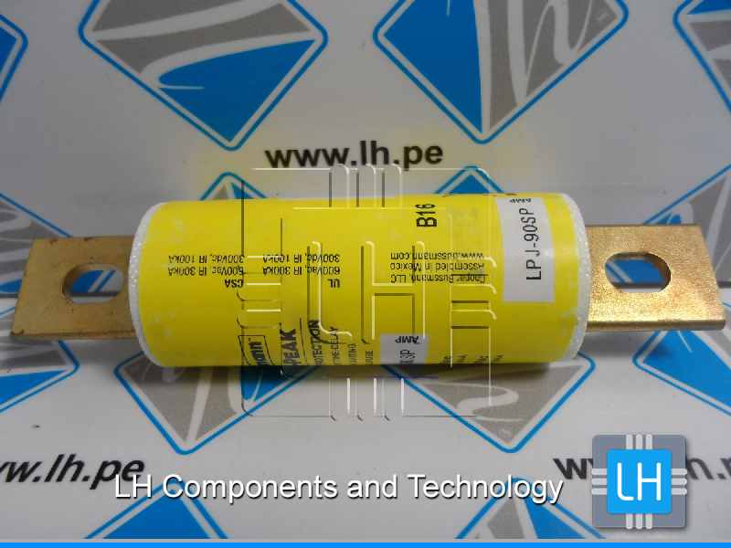 LPJ-90SP     Fusible Time-Delay, 90A, 600V, LOW-PEAK