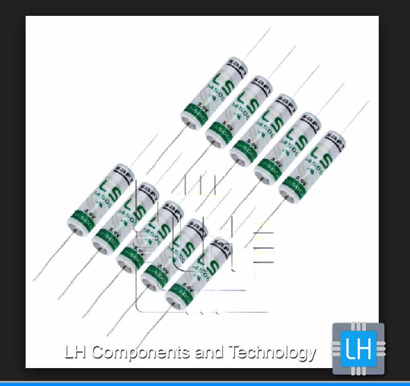 LS14500CNA LS14500-AXIAL       Batería Lithium 3.6V, AA, axial, 2600mAh