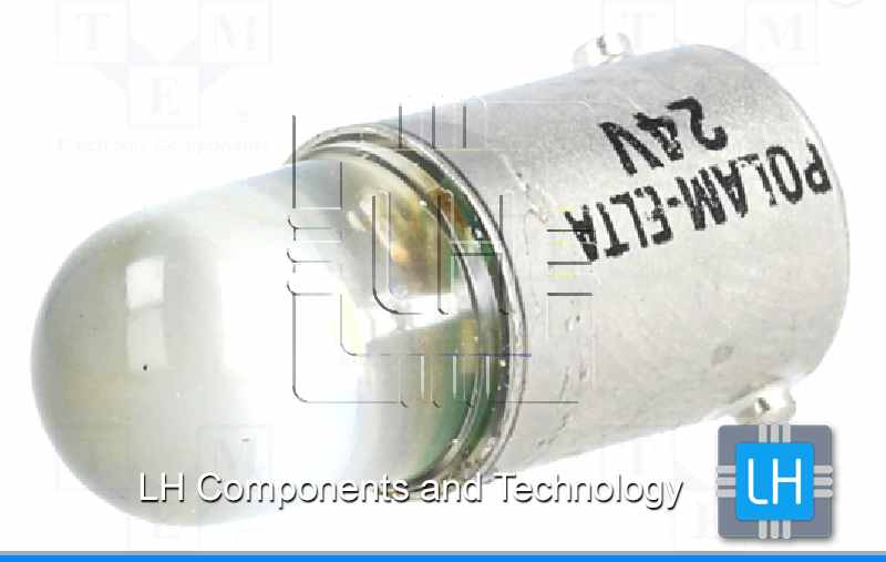 LW-BA9S-24AC               Lámpara señal LED; blanco; BA9S; 24VDC; 24VAC