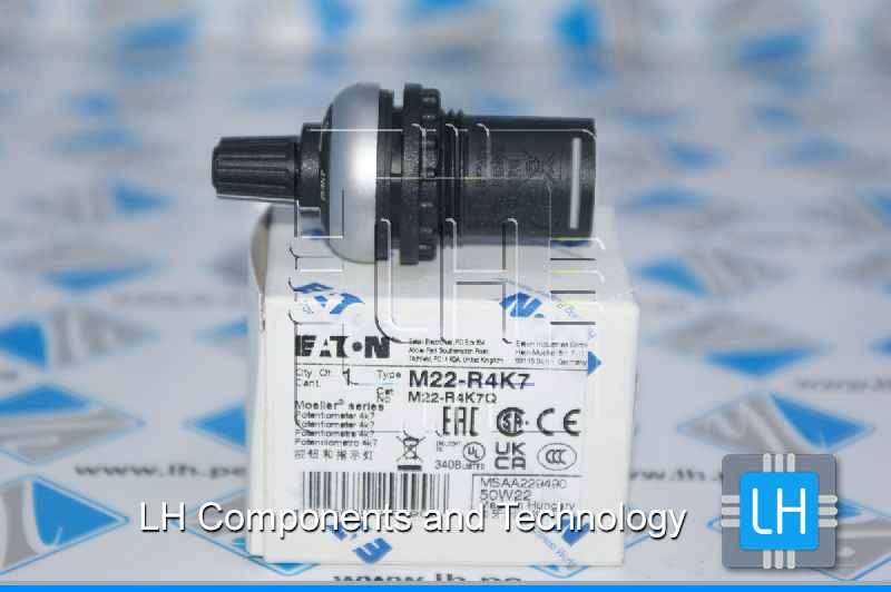 M22-R4K7             Potenciómetro 22mm, RMQ-Titan, -25÷70°C, 22.5mm