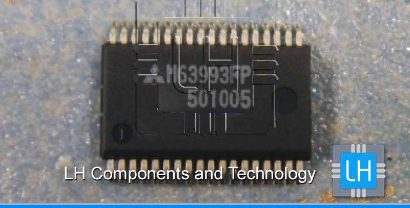 M63993FP      Circuito Integrado MOSFET Driver, Half Bridge, 2 A, 13.5V to 20V, SOIC-16