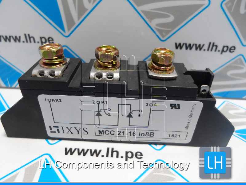 MCC21-16io1B     Módulos de semiconductores discretos 25 Amps 1600V