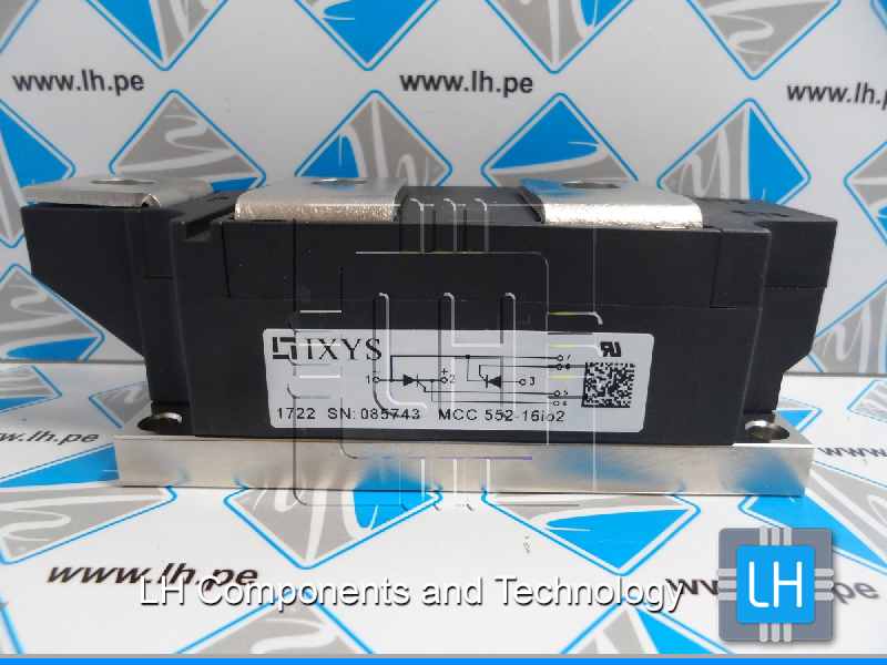 MCC552-16io2             MODULO THIRYSTOR-THIRYSTOR- HALF-BRIDGE 550A 1600V, IXYS