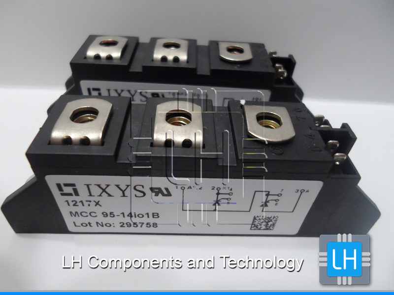 MCC95-14IO1B     MODULO THYRISTOR DUAL 95A, 1400V TO240AA