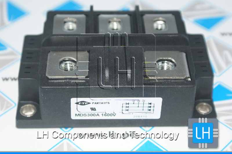 MDS300A 1600V             Rectificador de puente Diodo trifásico 3PH 300A 1600V MDS300A