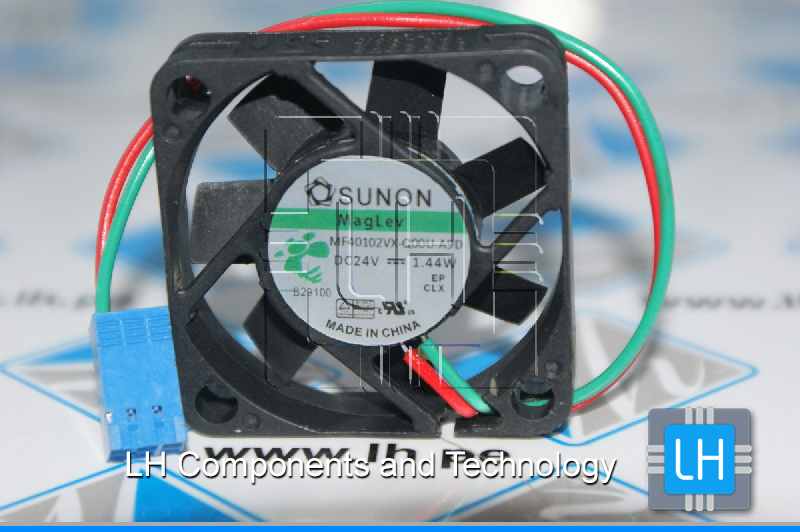 MF40102VX-Q00U-A9D             Ventilador de refrigeración 24VDC, 40x40x10mm, 2 cables