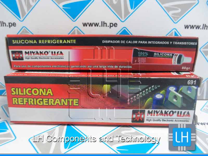 MIYAKO USA 691        REFRIGERANTE SILICONA 80gr