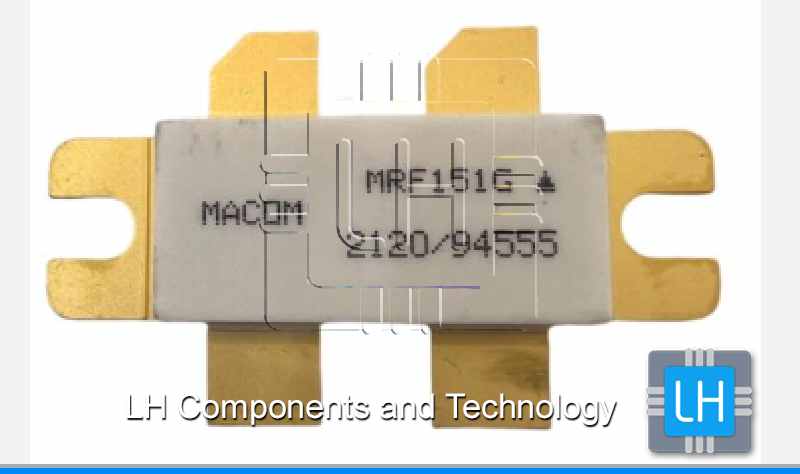 MRF151G        Transistor de óxido metálico (MOSFET) y radiofrecuencia (RF), 5-175MHz, 300Watts, 50V