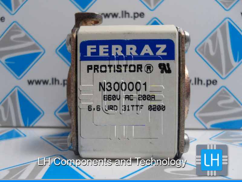 N300001 6.6URD31TTF0200     Fusible Ultra Rápido 200A 700V