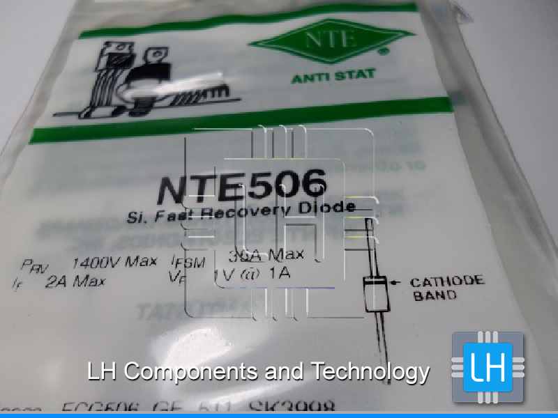 NTE506  DIODO  RECTIFIER SILICON PRV=1500V IF=0.5