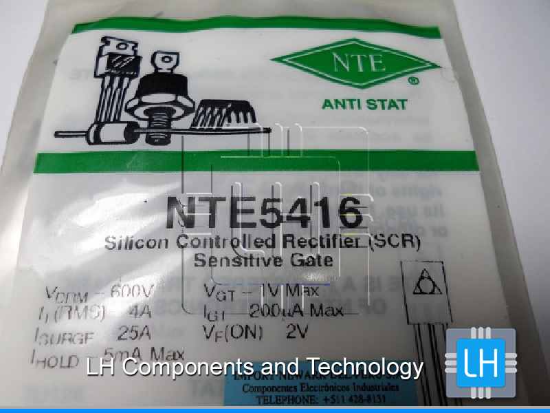 NTE5416  TRANSISTOR SILICON CONTROLLED RECTIFIER,600V V(DRM),4A